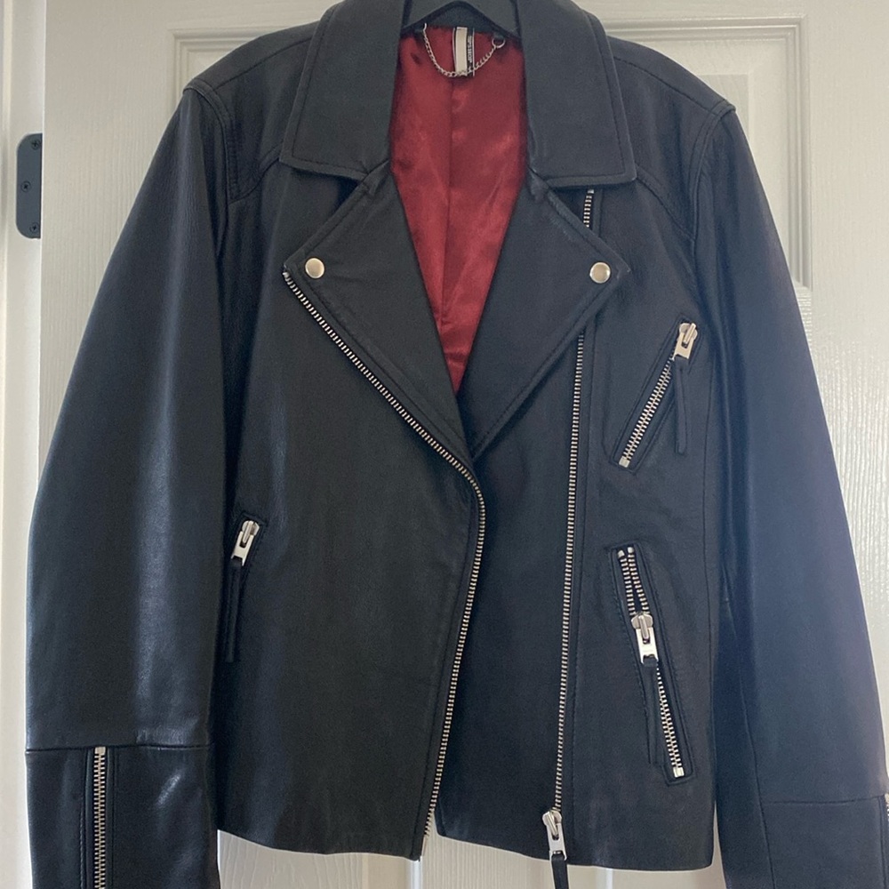 Topshop Leather Jacket 12